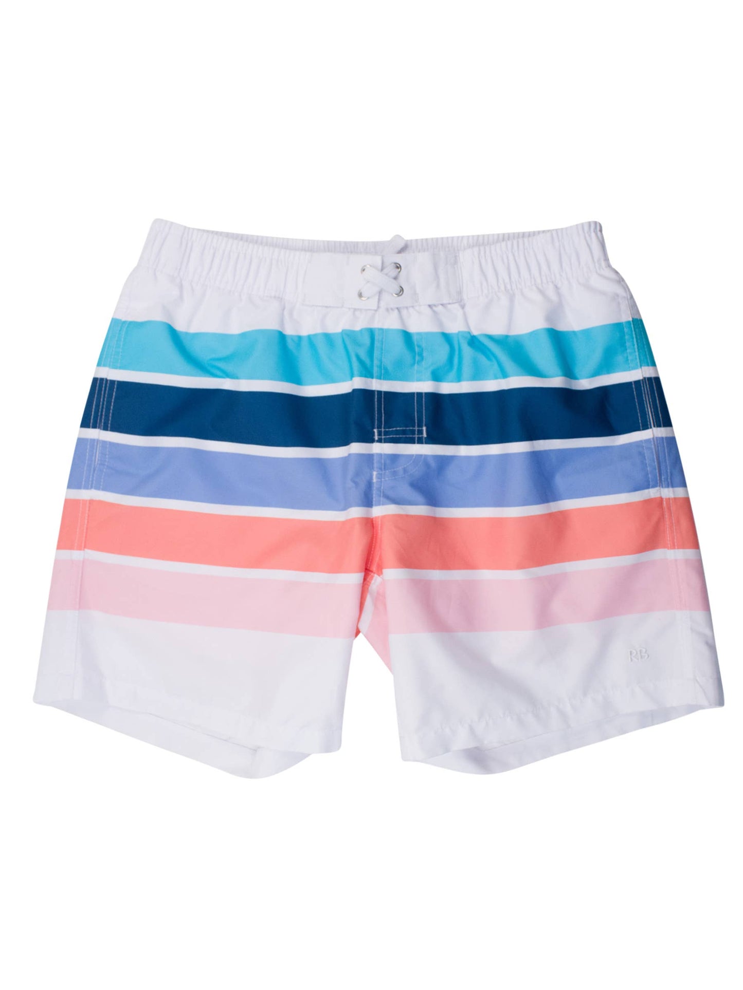 Men's Seaside Stripe Swim Trunks