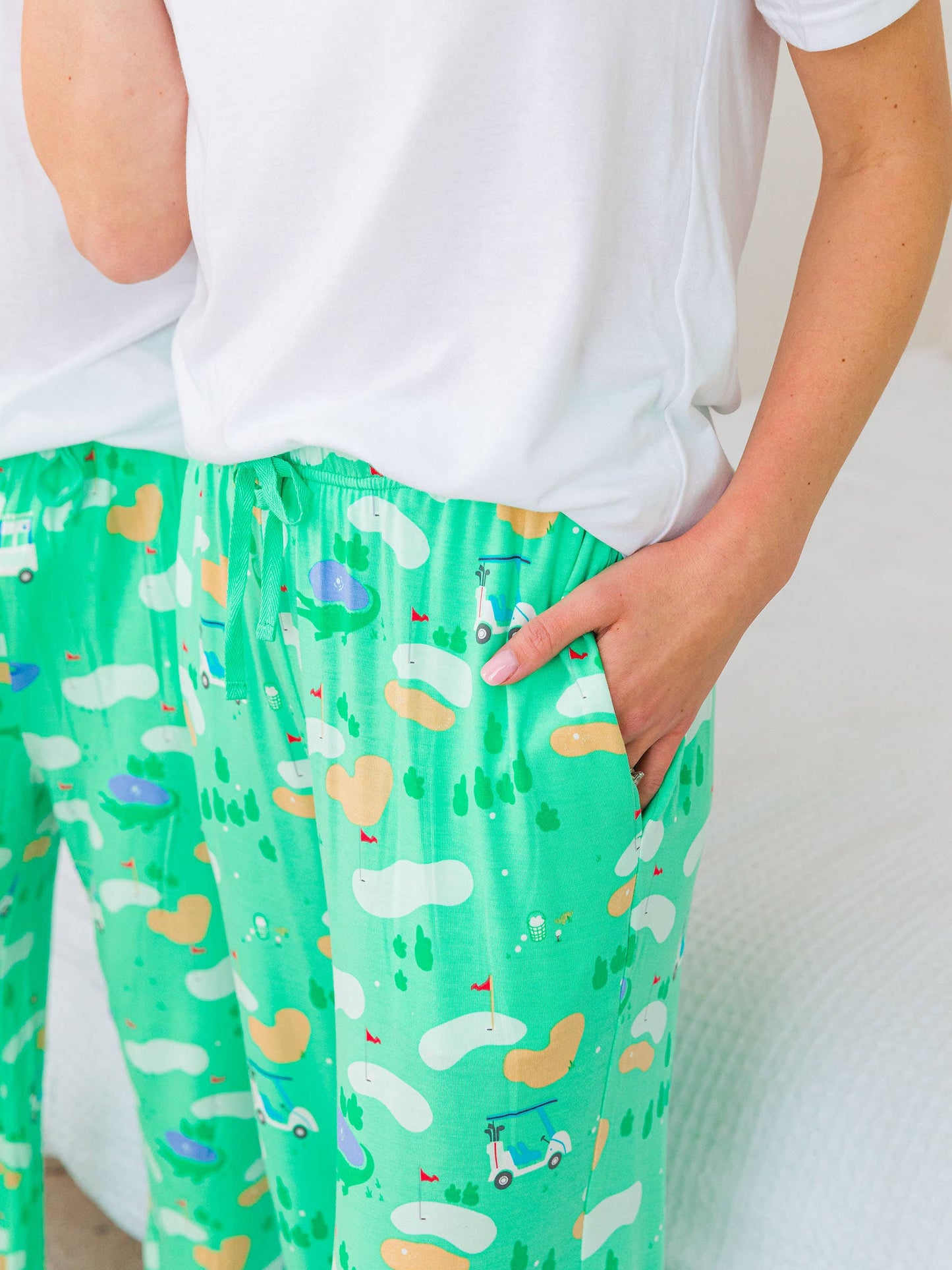 Adult Fairway Golf Bamboo Viscose Pajama Pants