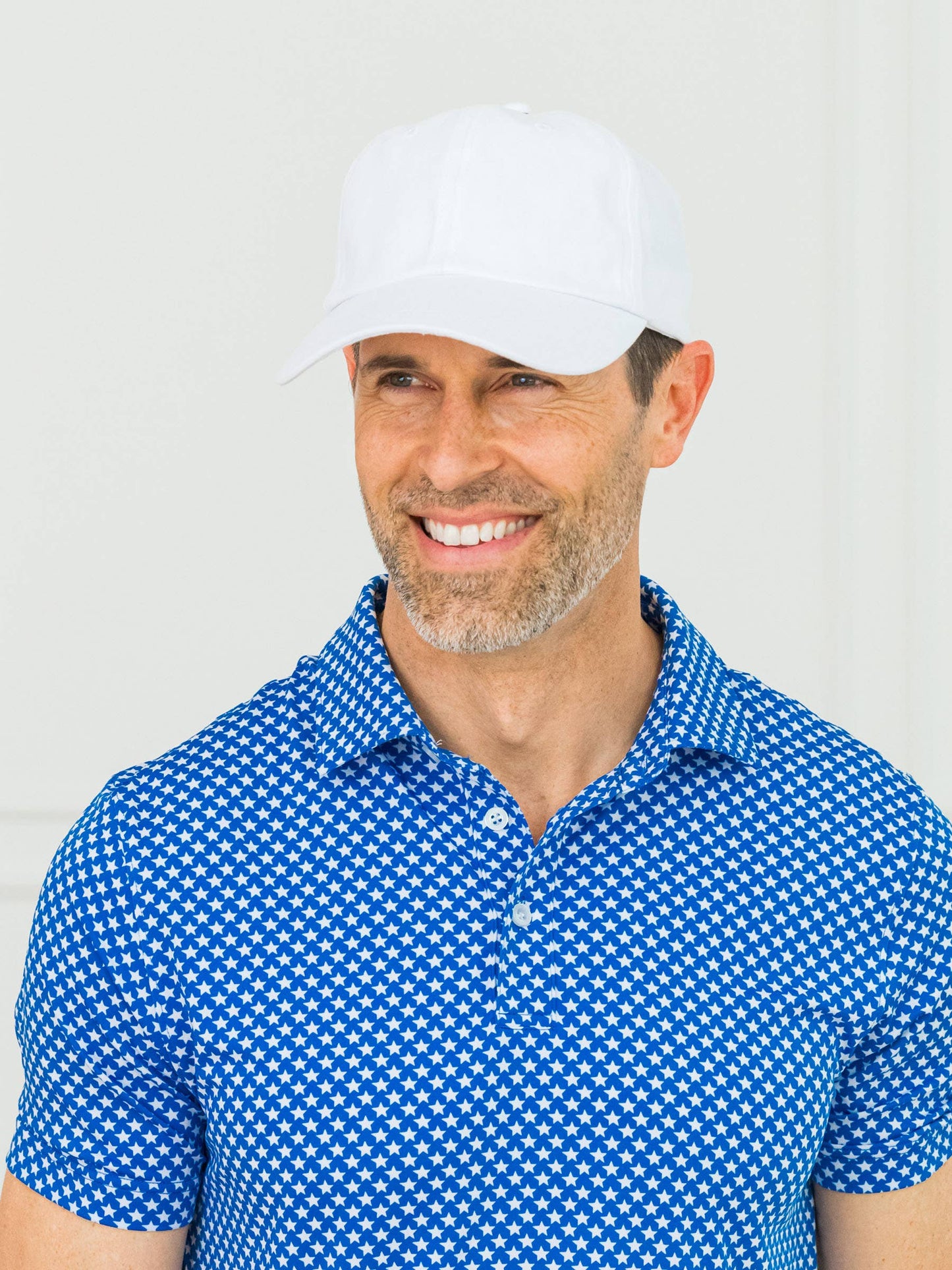 Adult White Baseball Hat
