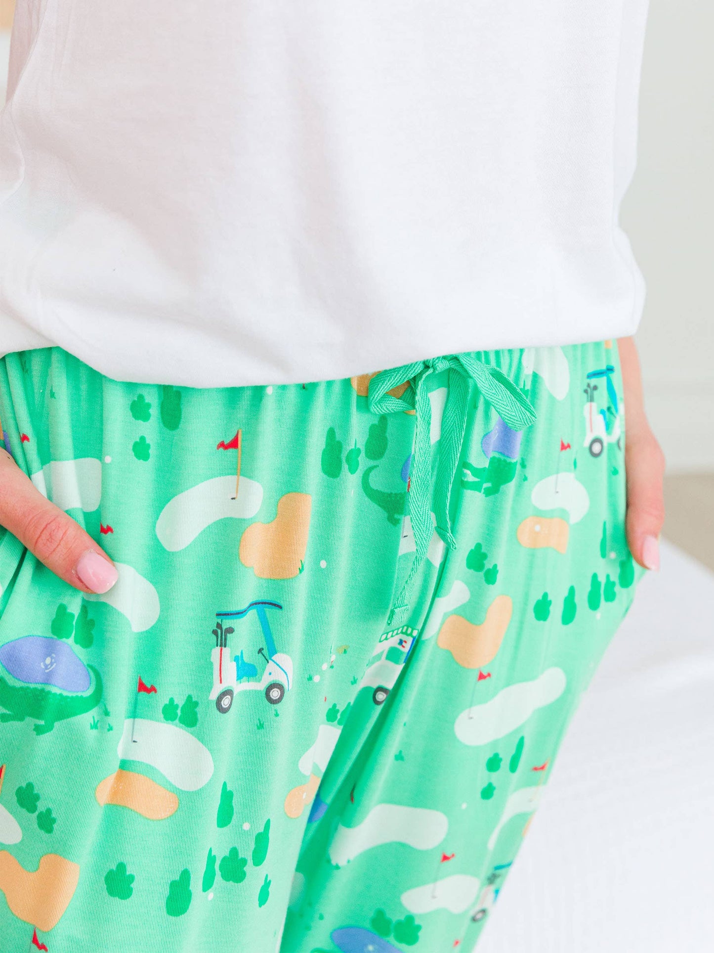 Adult Fairway Golf Bamboo Viscose Pajama Pants
