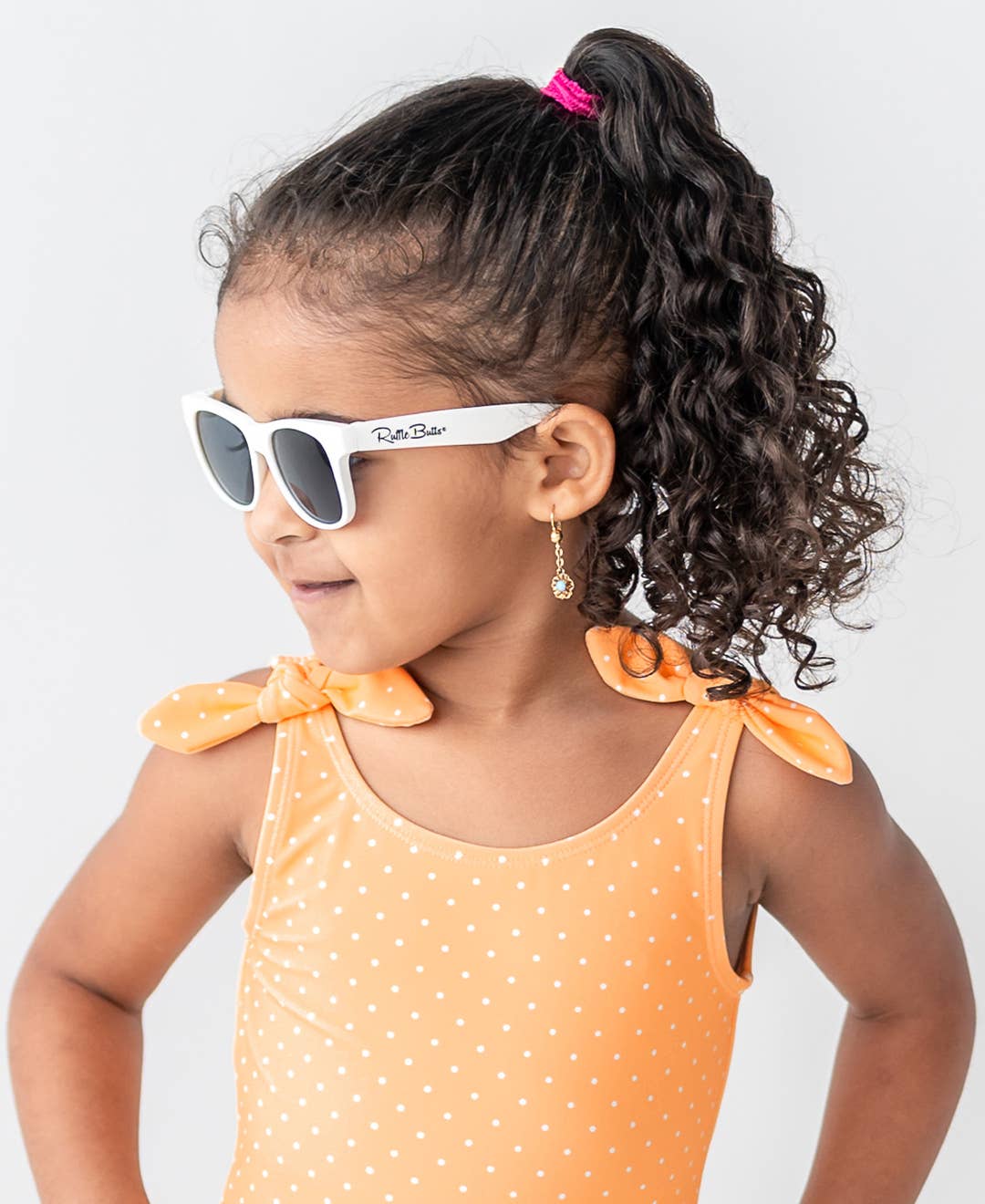 Kids White Sunglasses