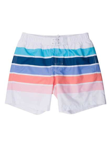 Men's Seaside Stripe Swim Trunks